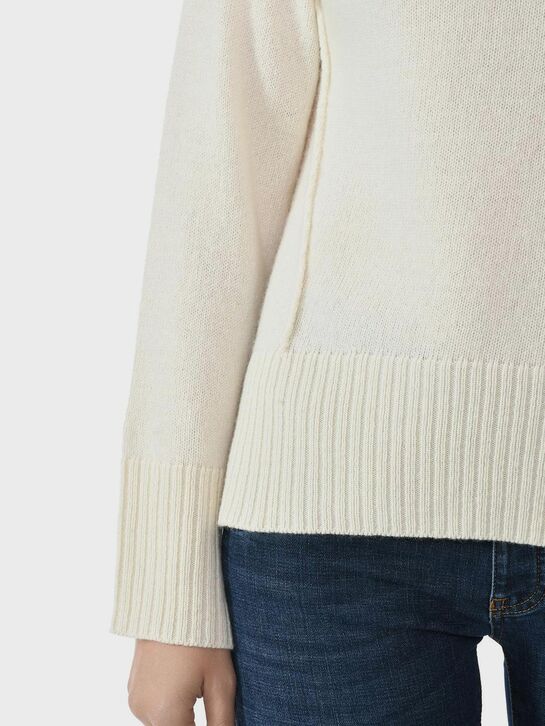 Свитер из шерсти и кашемира Pietro Brunelli | Фото 6