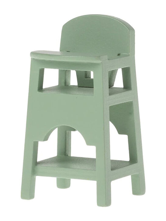 Игрушечный стульчик для кормления, мятный Maileg | Фото 1