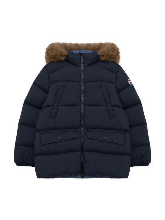 Куртка с воротником из меха енота Colmar | Фото 1