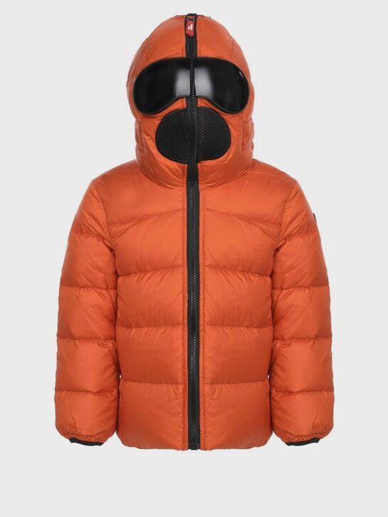 Оранжевая куртка с очками на капюшоне AI RIDERS ON THE STORM | Фото 1