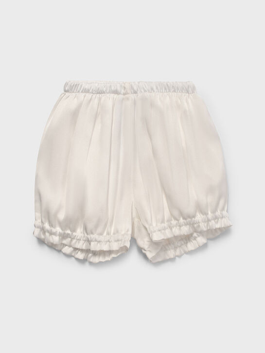 Комплект: платье и шорты, белый Monnalisa | Фото 3