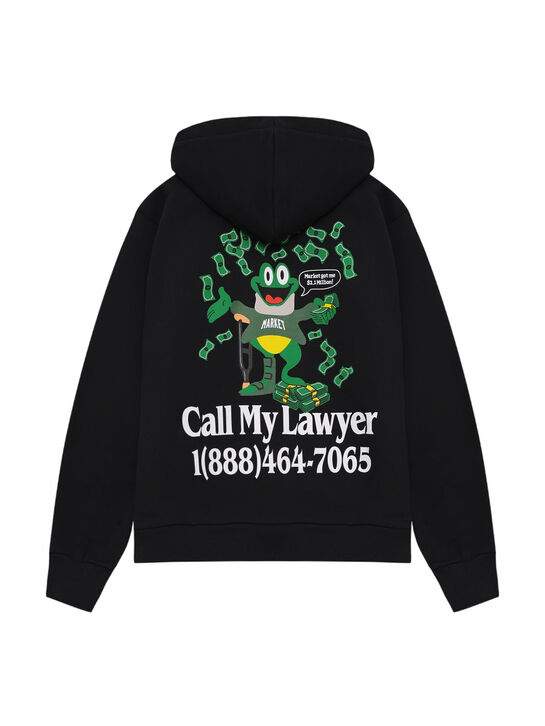 Толстовка-худи с принтом &quot;call my lawyer&quot; Market | Фото 2