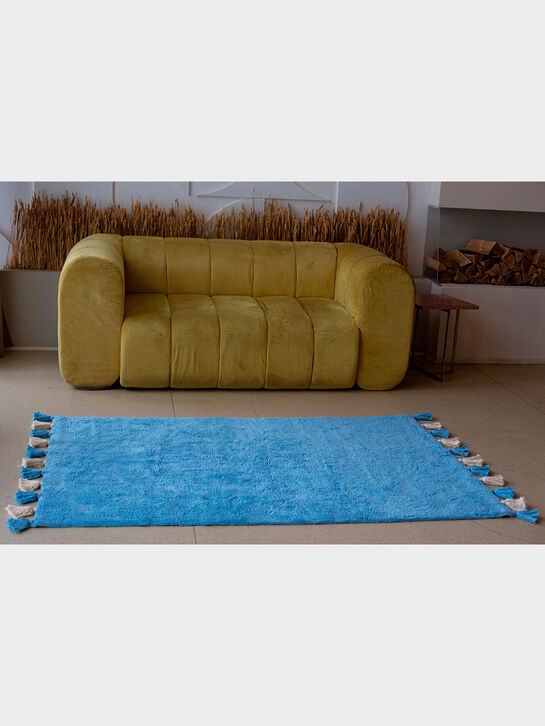 Хлопковый ковер Colorful Blue 120х180 см Lillaland | Фото 5