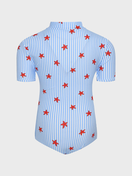 Купальник в полоску с принтом &quot;звезды&quot; Saint Barth | Фото 2