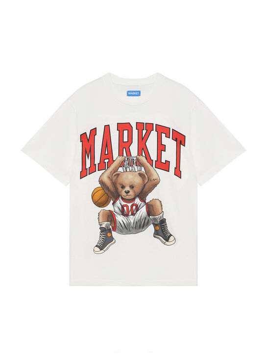 Футболка с принтом &quot;медведь баскетболист&quot; Market | Фото 1