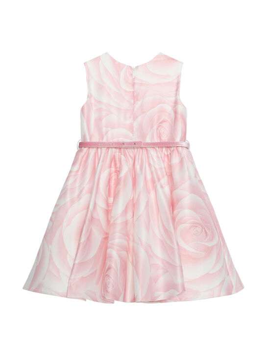 Платье с принтом &quot;розы&quot; Monnalisa | Фото 2