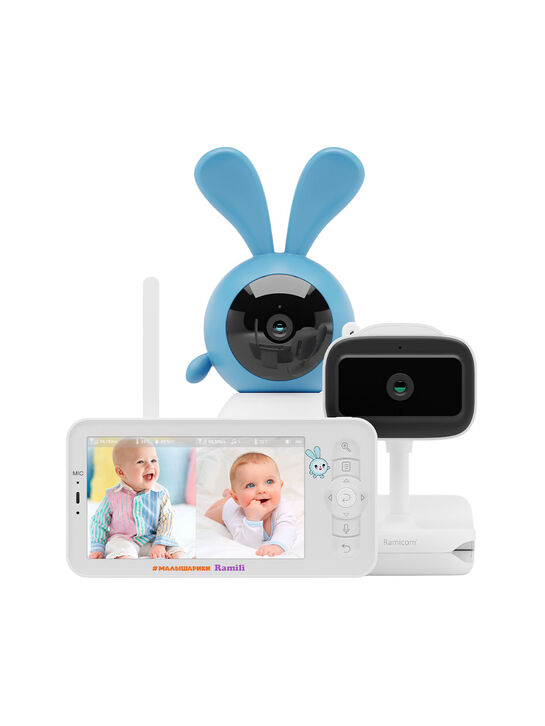 Видеоняня Ramili Baby RV100KROSHVRC400C Крошик, Малышарики, с креплениями  | Фото 1