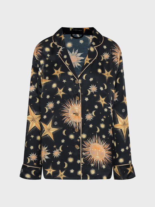 Комплект: рубашка и брюки, с принтом &quot;звездное небо&quot; Dan Maralex | Фото 6