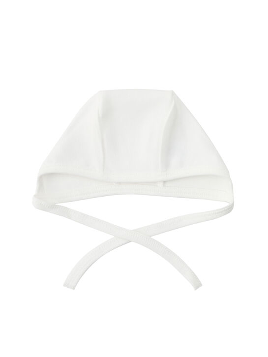 Чепчик однотонный, белый Dan Maralex | Фото 1