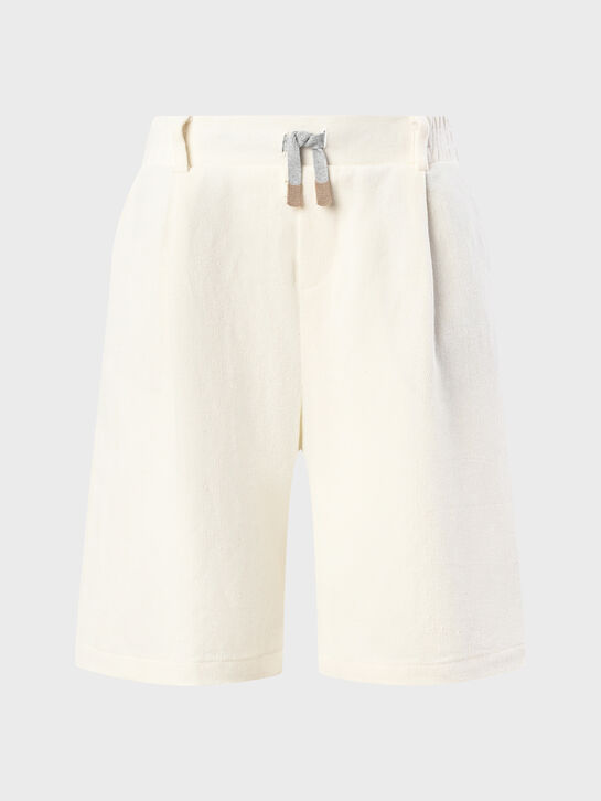 Бермуды из фактурной ткани Eleventy | Фото 1