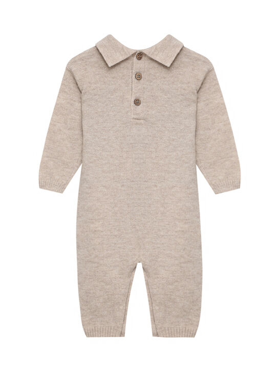 Комбинезон вязаный, принт волчонок Maglificio di Verona | Фото 2