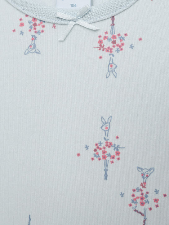 Пижама с принтом &quot;балерина&quot; Sanetta | Фото 7