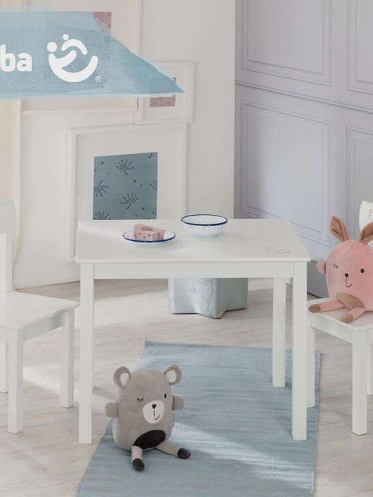 Комплект мебели Little Stars, стол+2 стульчика, белый Roba | Фото 3