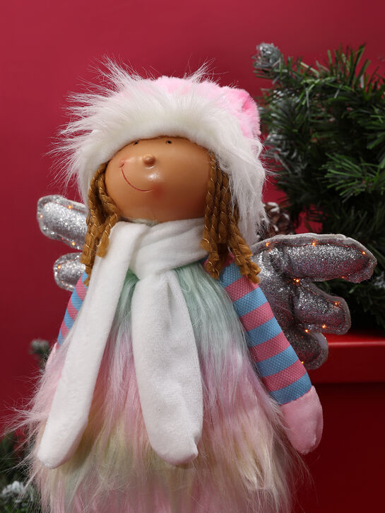 Декор &quot;Ангел&quot; набивной с подсветкой 21х12х71/43 см, 2 вида TIANQIN ARTS AND CRAFTS | Фото 8