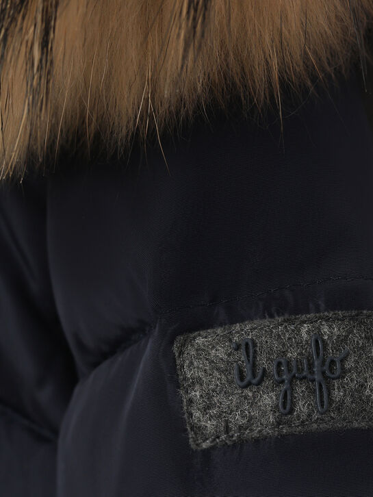 Комбинезон с межовой отделкой, синий IL Gufo | Фото 4