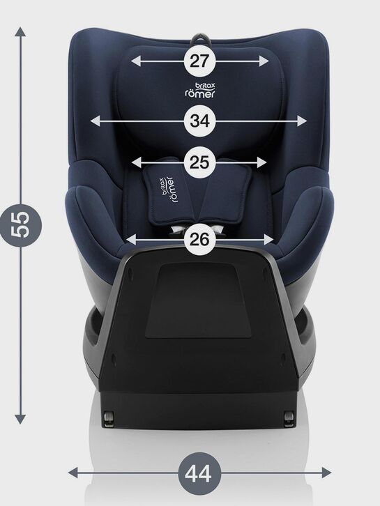 Кресло автомобильное DUALFIX PLUS Moonlight Blue Britax Roemer | Фото 7