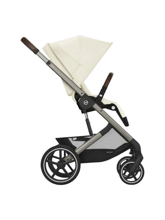 Коляска 2в1 Balios S Lux TPE Seashell Beige с дождевиком CYBEX | Фото 4