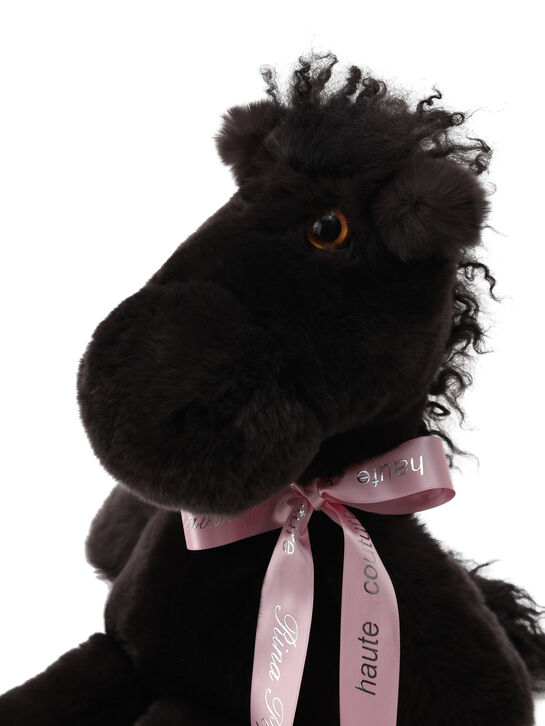 Игрушка меховая Лошадка, коричневая Рина Поплавская | Фото 3