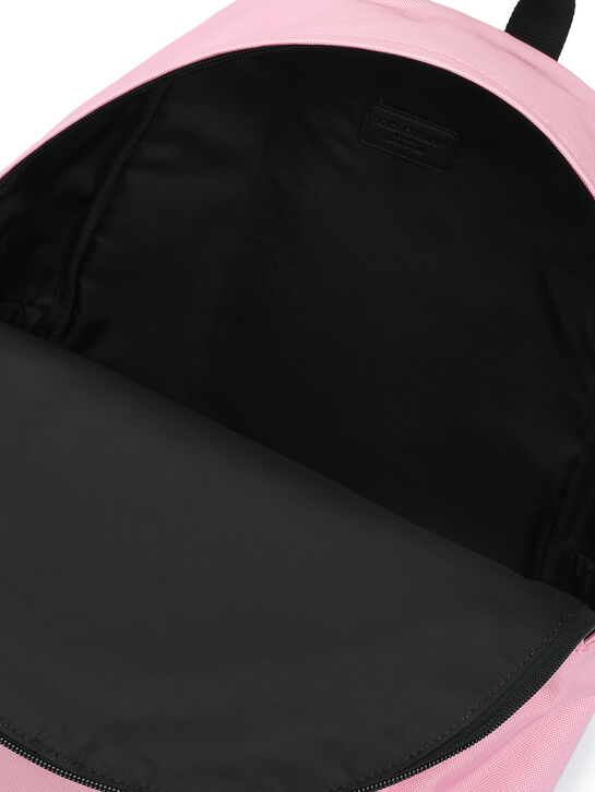 Рюкзак с лого в тон, розовый Dolce&Gabbana | Фото 4