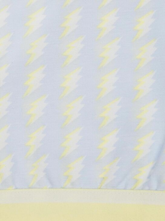 Голубой топ с принтом молнии, 2 шт. Sanetta | Фото 5