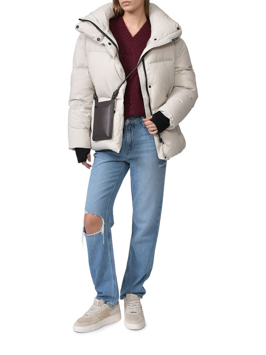 Куртка с воротником-стойкой, серая Freedomday | Фото 2