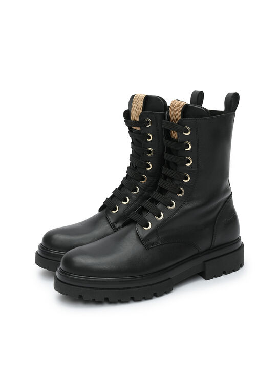 Ботинки с флисовой подкладкой, черные Morelli | Фото 2