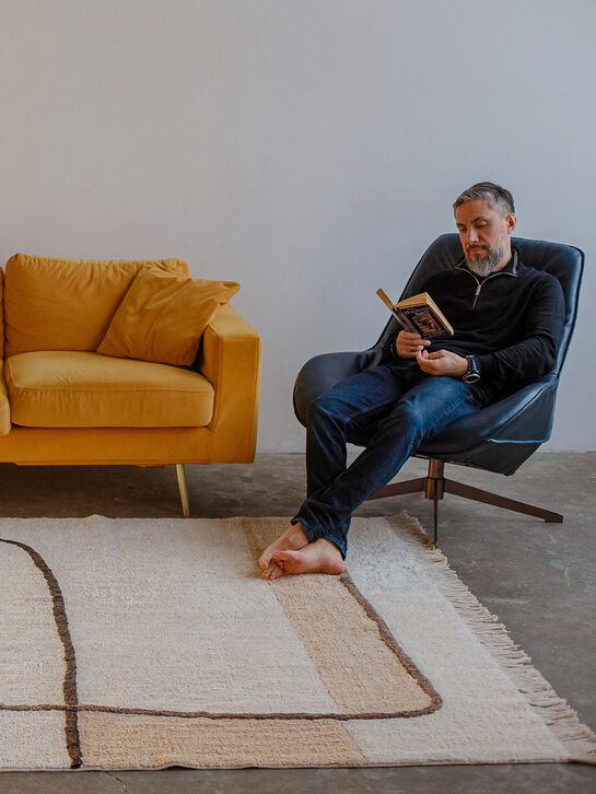 Хлопковый ковер Keyna 120x180 см Lillaland | Фото 7