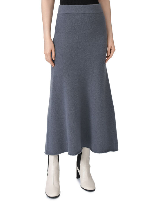 Юбка-годе, серая Lu Ren | Фото 3
