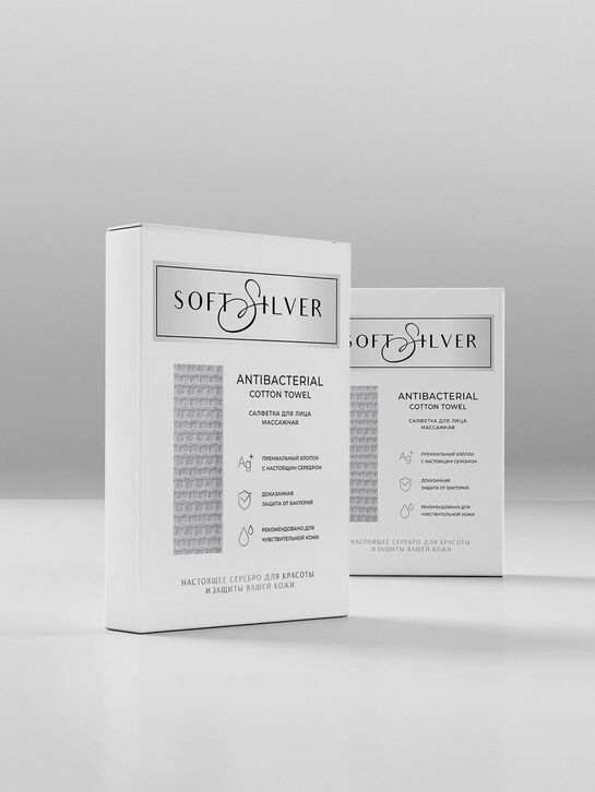 Полотенце махровое, 65/140, &quot;Благородное серебро&quot; Soft Silver | Фото 7