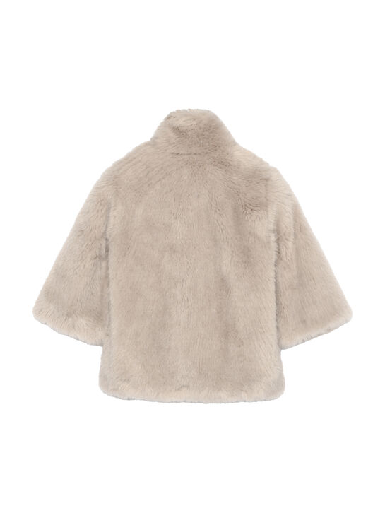 Шуба из эко-меха Chloe | Фото 3