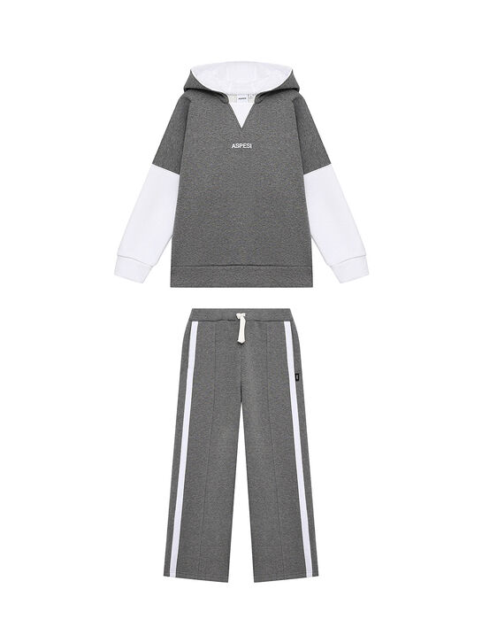 Костюм спортивный с белыми вставками ASPESI | Фото 1