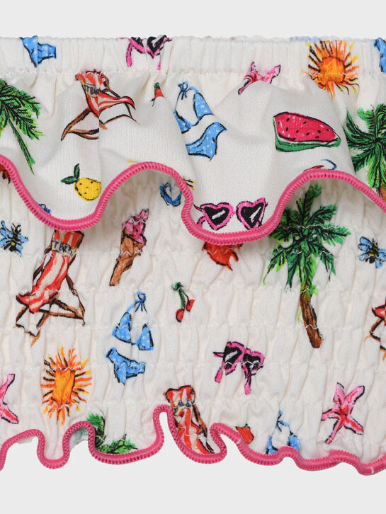 Купальник с цветочным принтом Saint Barth | Фото 8