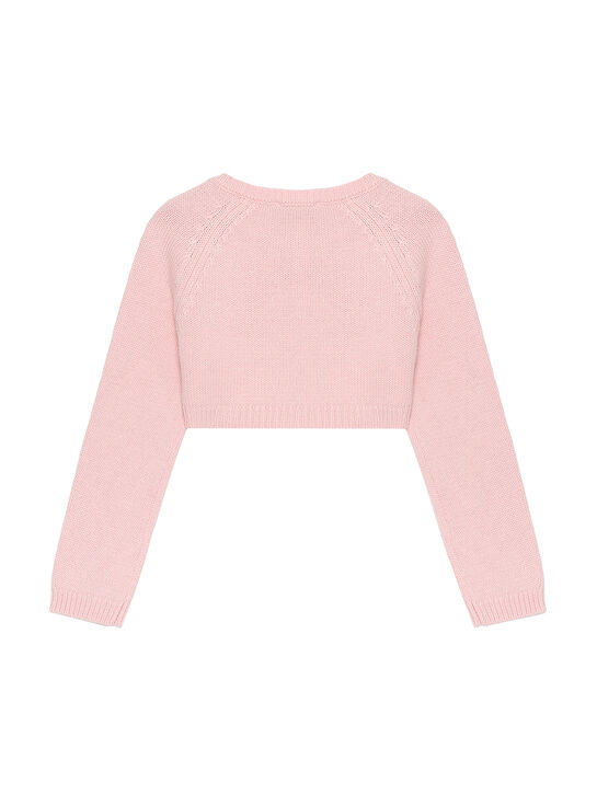 Болеро укороченный, розовый Monnalisa | Фото 2