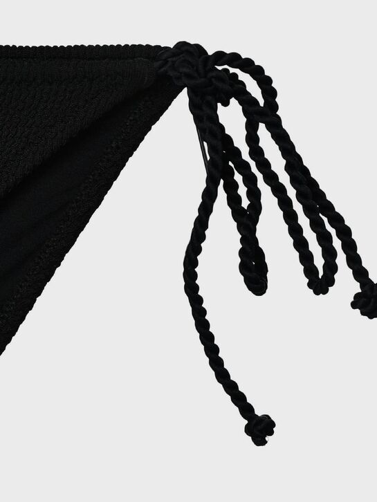 Купальник раздельный с удлиненной шнуровкой, черный NATAYAKIM | Фото 7