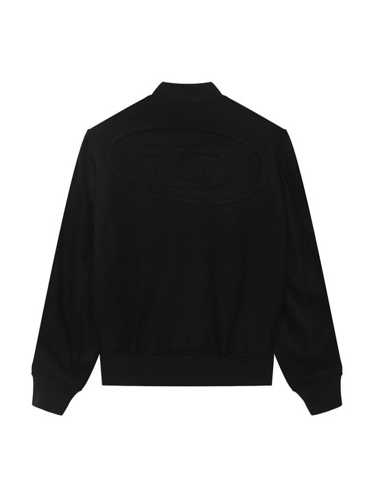 Куртка-бомбер, черная Diesel | Фото 2