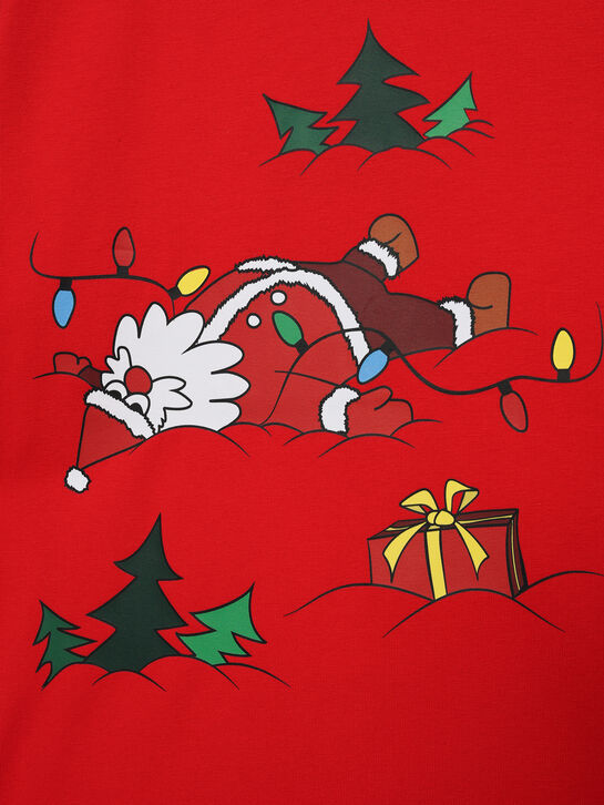 Футболка с принтом &quot;Санта&quot; Dan Maralex | Фото 3
