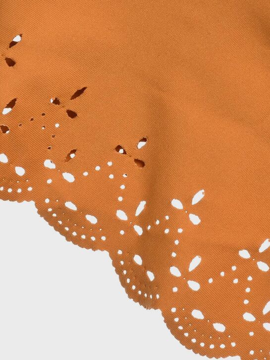 Купальник для беременных раздельный бикини, горчичный Cache Coeur | Фото 3