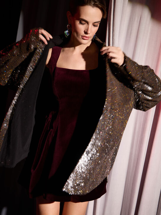 Рубашка в пайетках Flashin | Фото 2