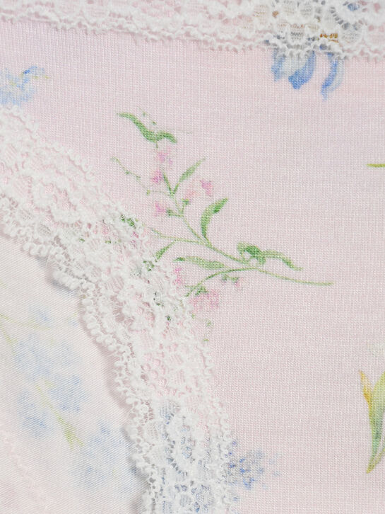 Трусы с цветочным принтом, розовые Story Loris | Фото 3