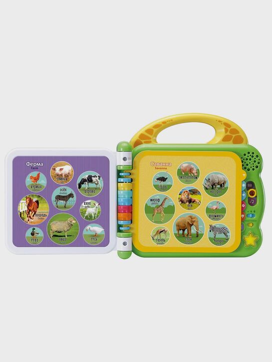 Англо-русская книга &quot;100 животных&quot; Vtech | Фото 2