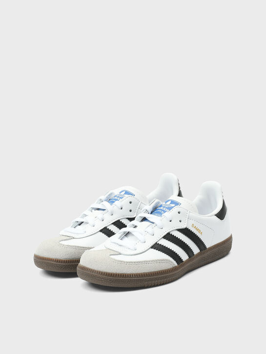 Кеды SAMBA, белые Adidas | Фото 9