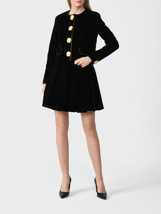 Бархатная юбка балон ALINE | Фото 3