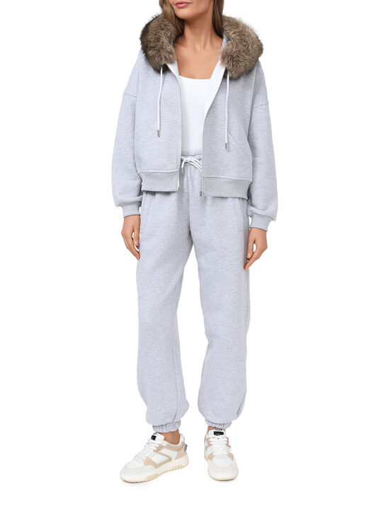 Худи с эко-мехом Flashin | Фото 2