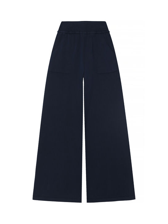 Брюки с эластичным поясом, синие KengLabel | Фото 1