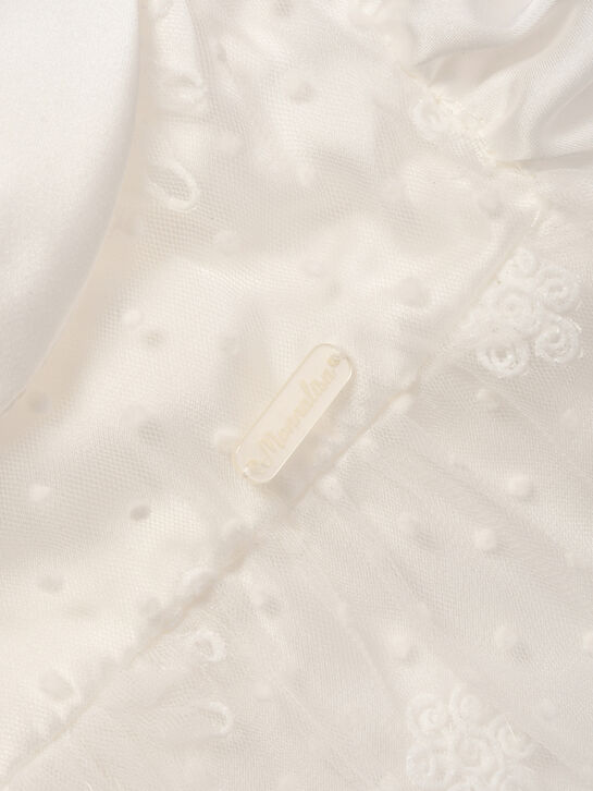 Комплект: платье и шорты, белый Monnalisa | Фото 5
