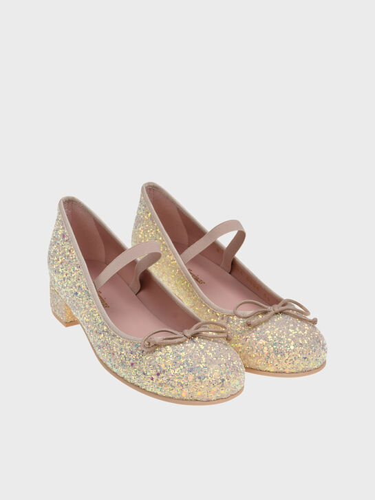 Блестящие туфли на каблуке Pretty Ballerinas | Фото 2