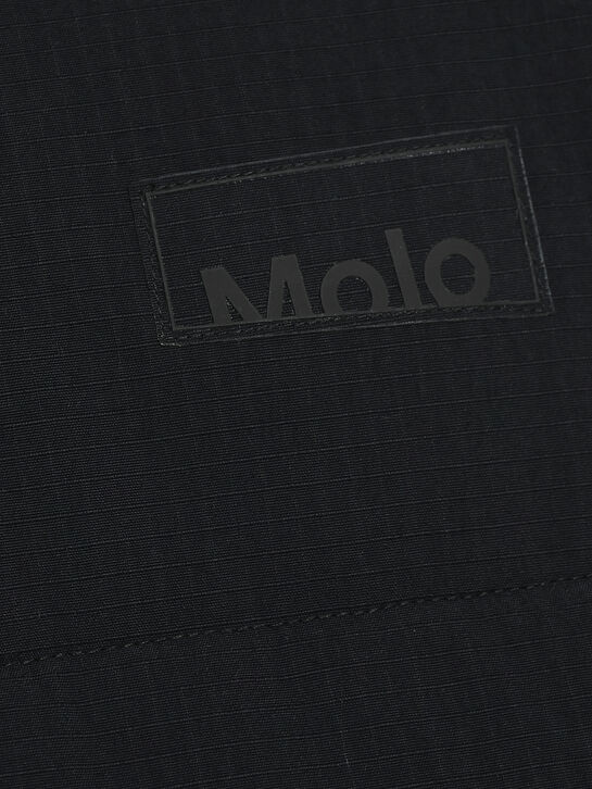 Куртка непромокаемая, черная Molo | Фото 3