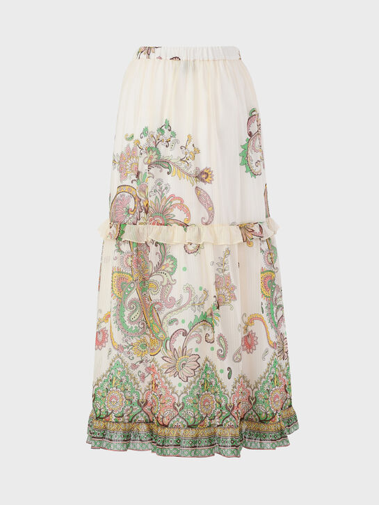 Юбка макси с этническими узорами Etro | Фото 2