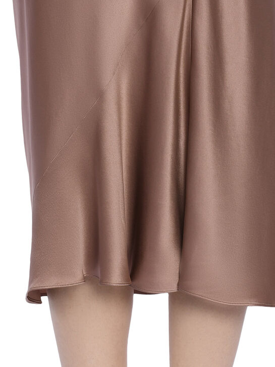 Юбка шелковая, бронзовая Dorothee Schumacher | Фото 4