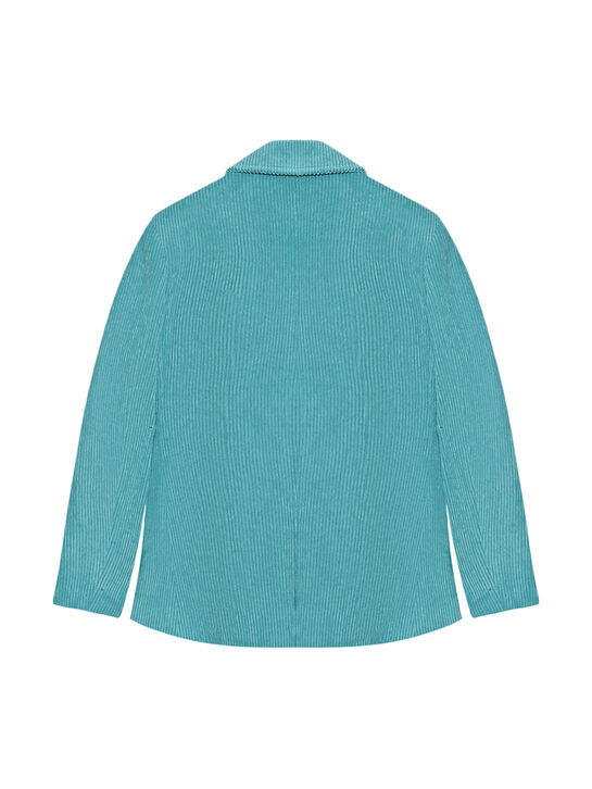 Пиджак вельветовый, бирюзовый MSGM | Фото 3